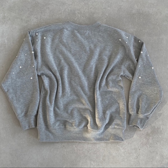 TEN SIXTY SHERMAN SWEATSHIRT WITH PEARL DETAILING - Picture 12 of 15